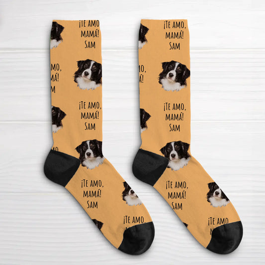 Foto con texto - Calcetines personalizados