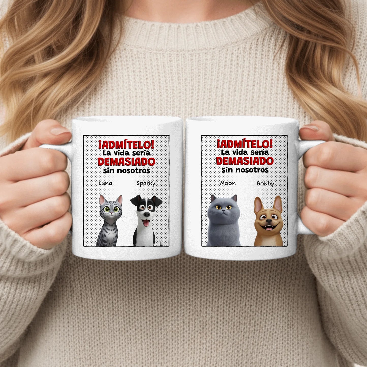 ¡Admítelo! - Taza personalizada