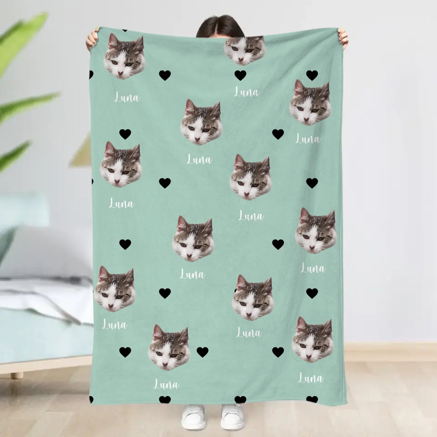 Cabecitas - Manta personalizada