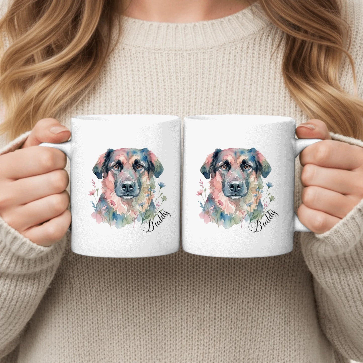 Acuarela - Taza personalizada