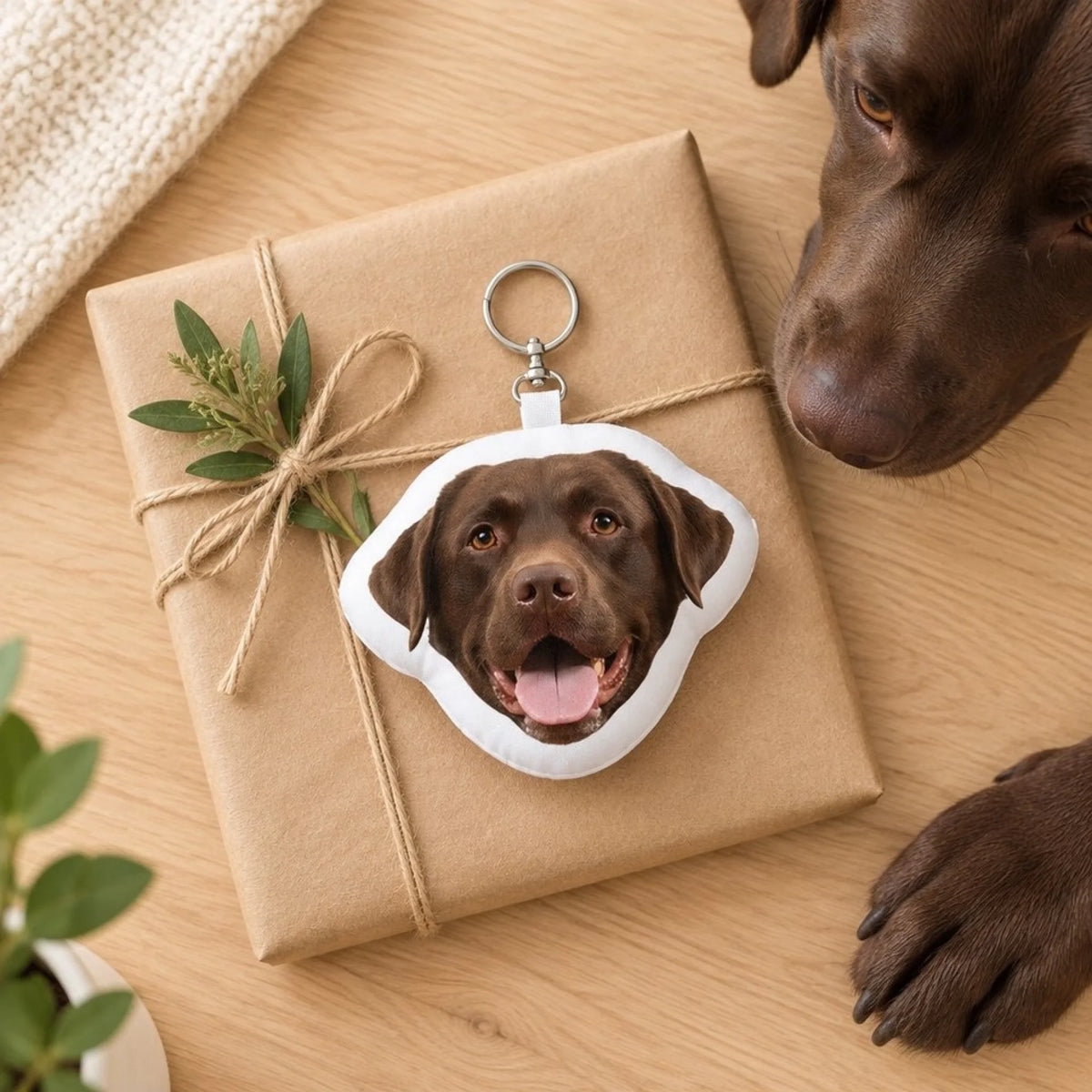 Llavero con forma personalizado – Tu rostro - de regalo - Pet Printed