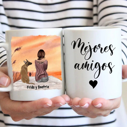 Siempre conmigo - Taza personalizada