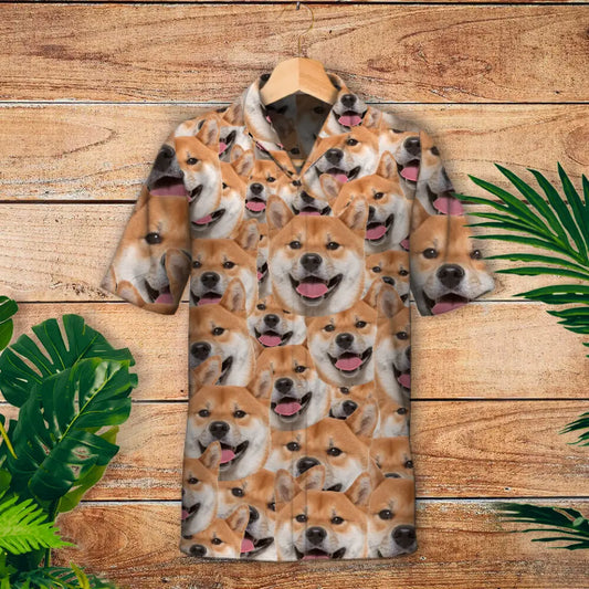 Estampado de foto salvaje - Camisa hawaiana personalizada