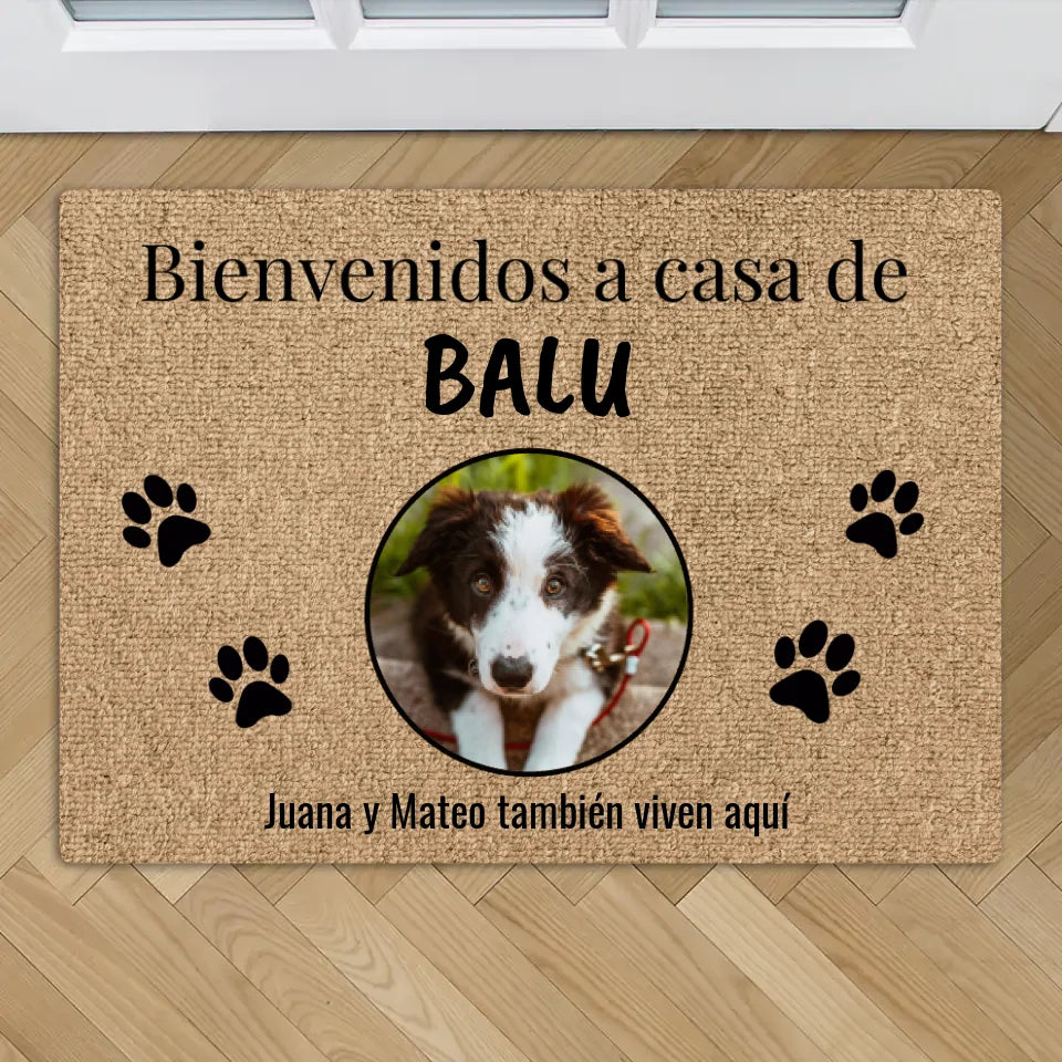 Foto - Felpudo personalizado