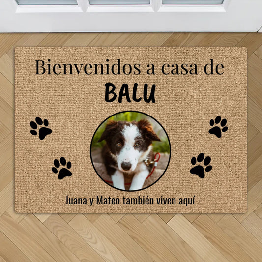 Foto - Felpudo personalizado