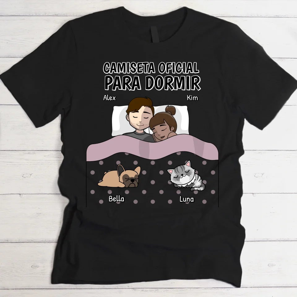 Hora de mimos con los peluditos - Camiseta personalizada