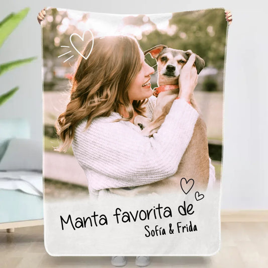 Manta favorita - Manta personalizada