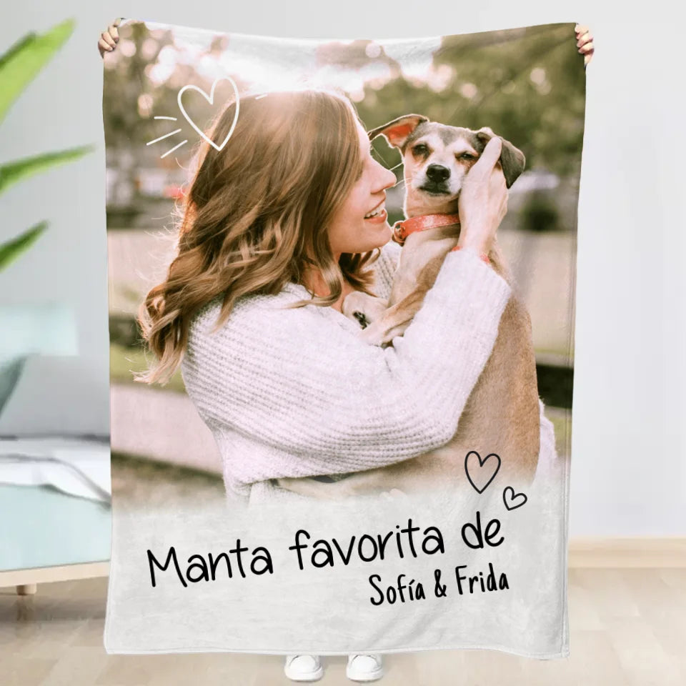 Manta favorita - Manta personalizada