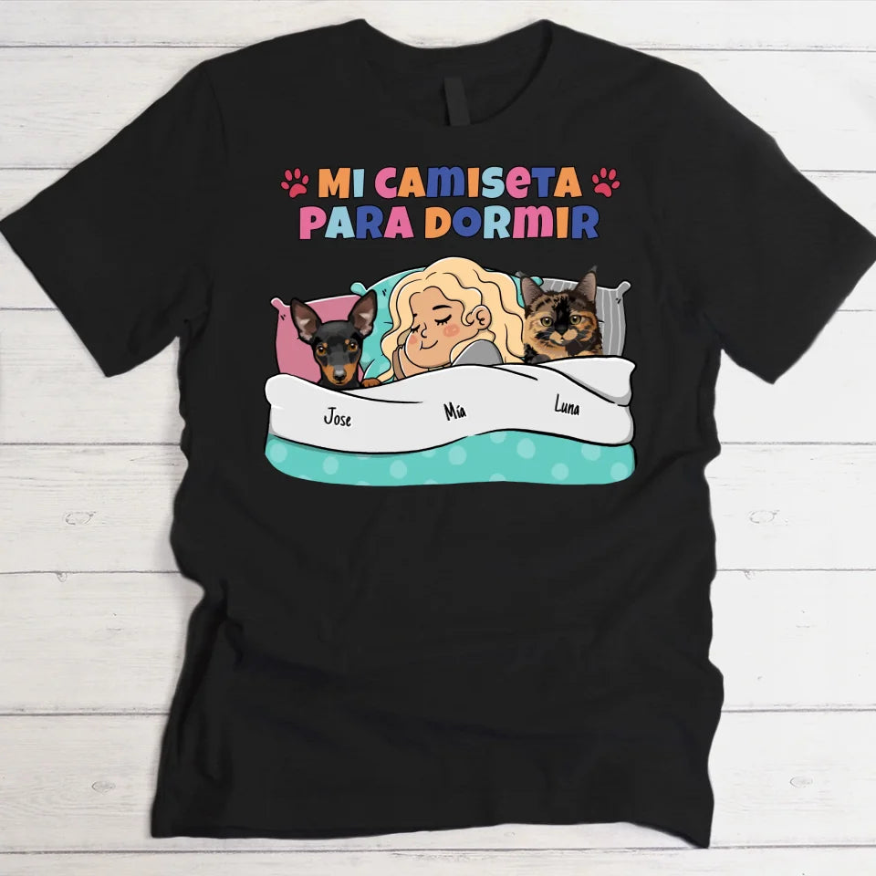 Camiseta oficial para dormir - Camiseta personalizada