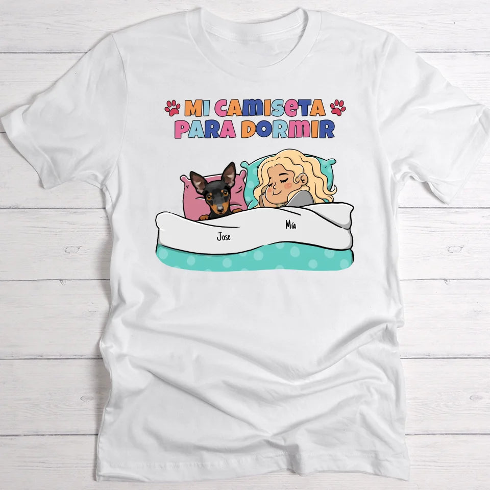 Camiseta oficial para dormir - Camiseta personalizada