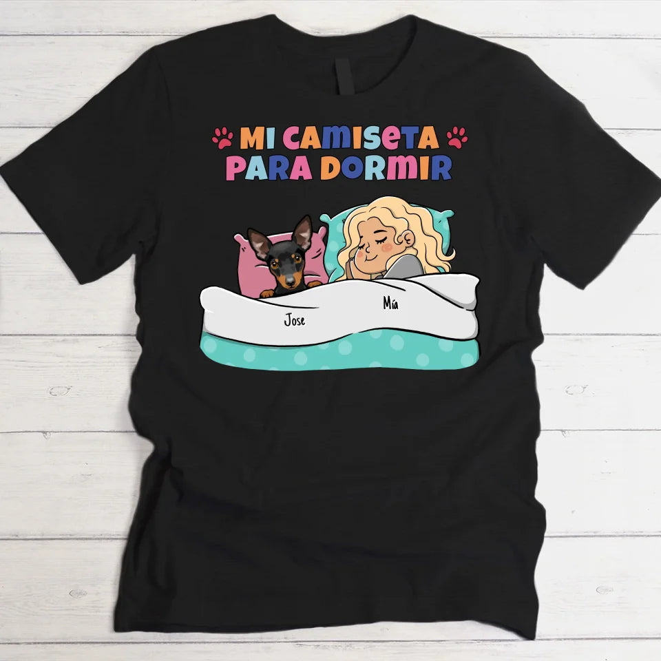 Camiseta oficial para dormir - Camiseta personalizada