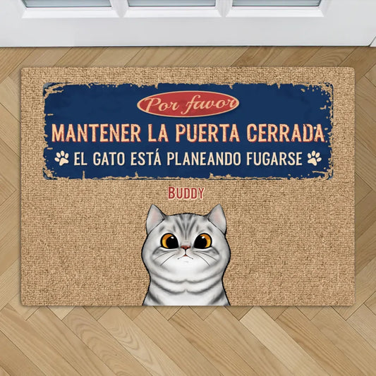 Plan de escape - Felpudo personalizado