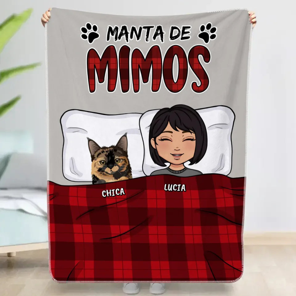 Manta de mimos - Manta personalizada