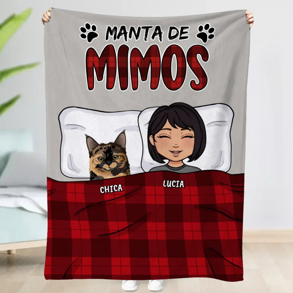 Manta de mimos - Manta personalizada