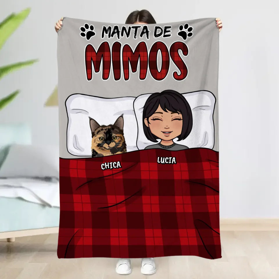 Manta de mimos - Manta personalizada