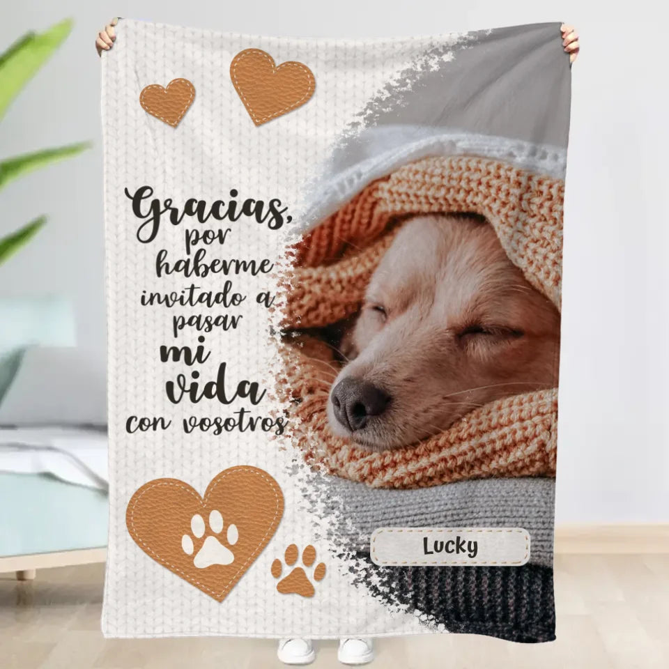 Gracias - Manta personalizada