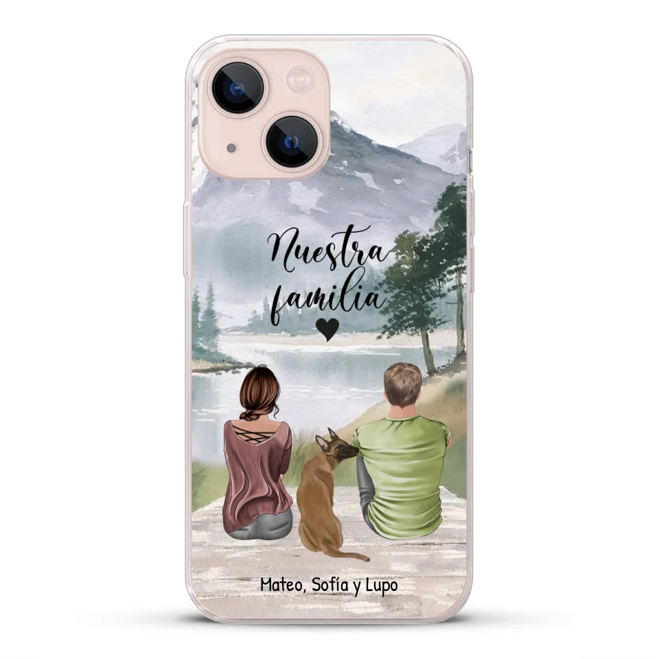 Siempre con nosotros - Funda personalizada