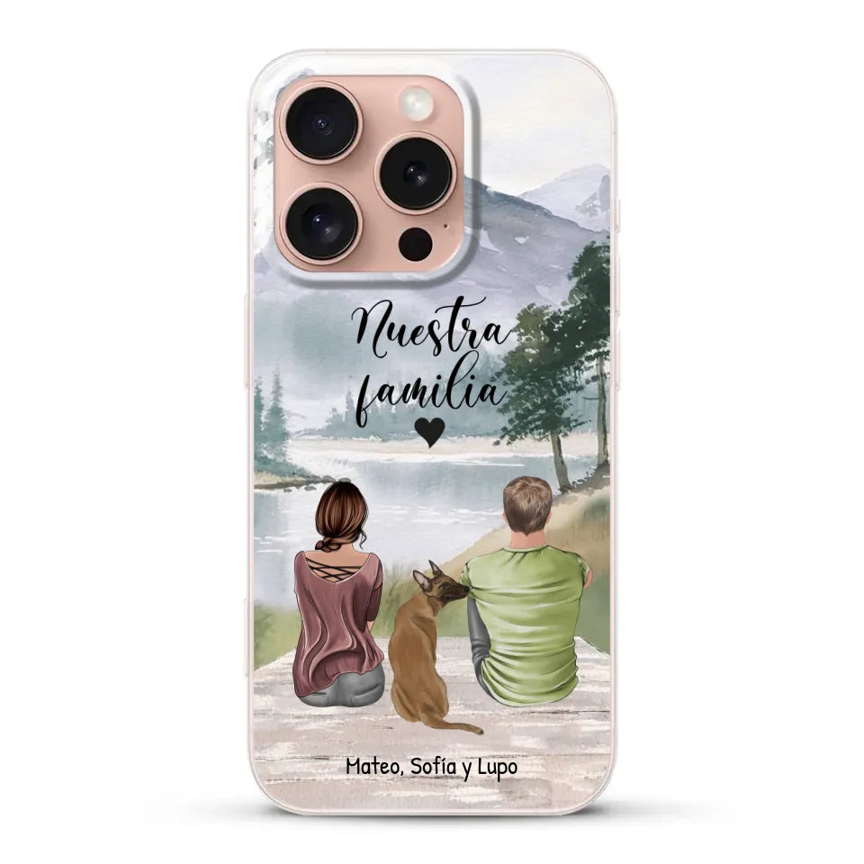 Siempre con nosotros - Funda personalizada