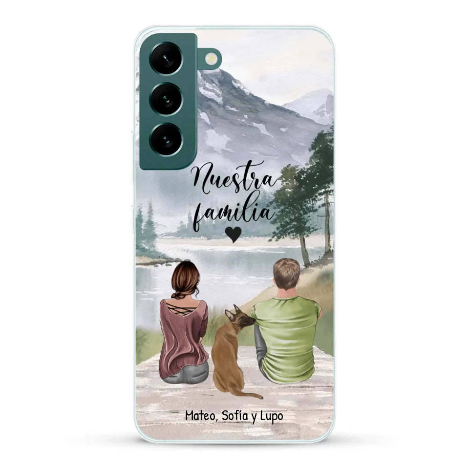 Siempre con nosotros - Funda personalizada