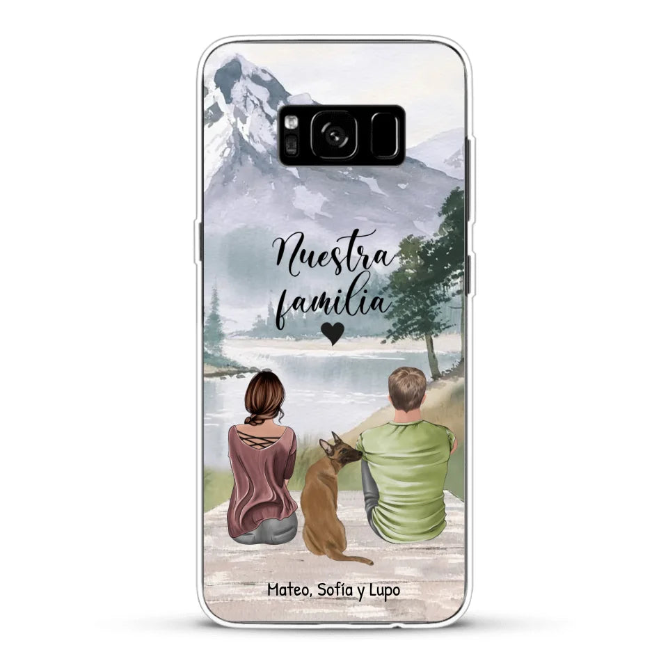 Siempre con nosotros - Funda personalizada