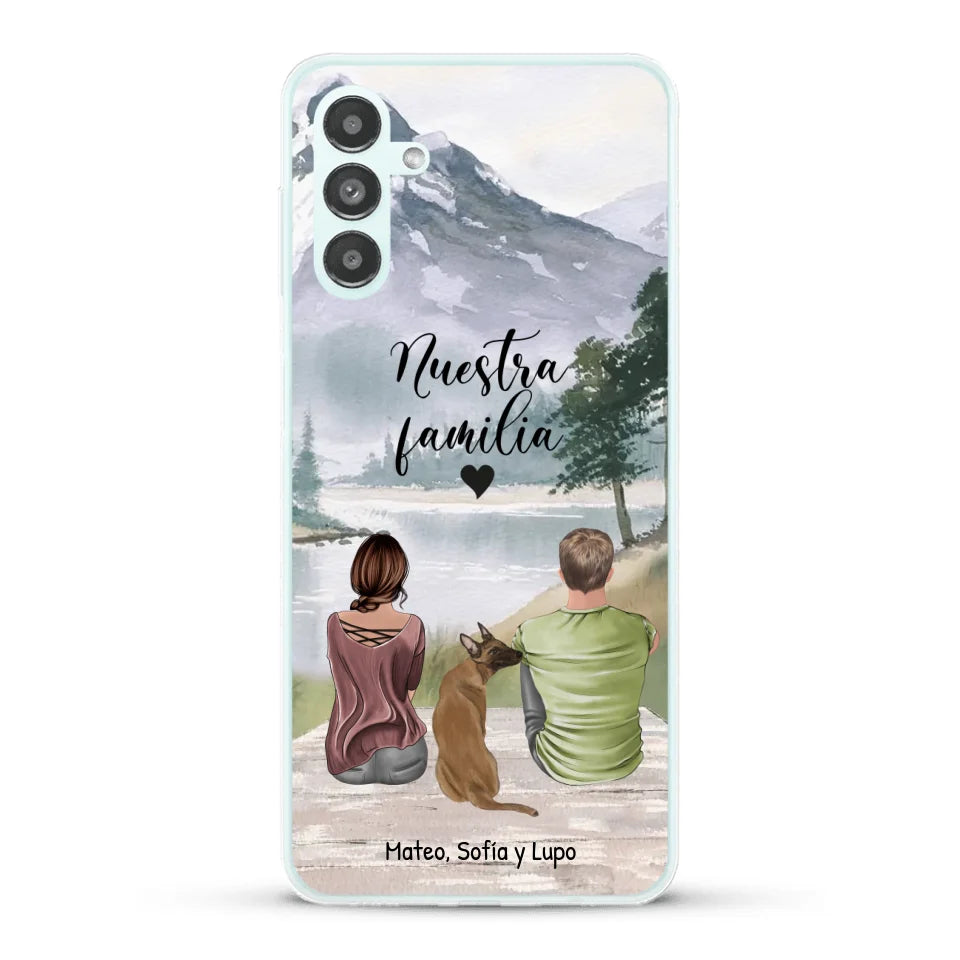 Siempre con nosotros - Funda personalizada