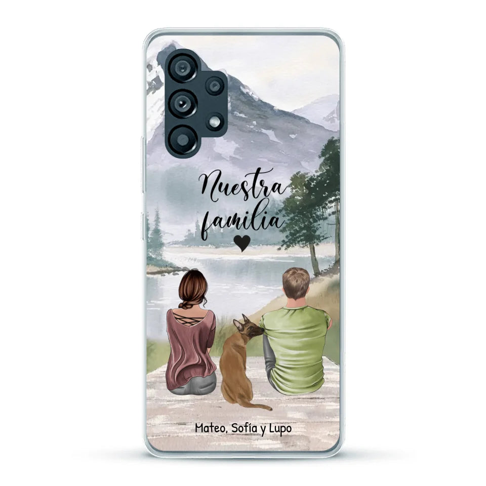 Siempre con nosotros - Funda personalizada