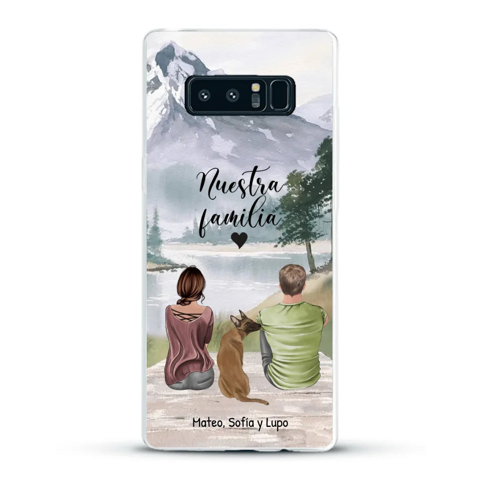 Siempre con nosotros - Funda personalizada