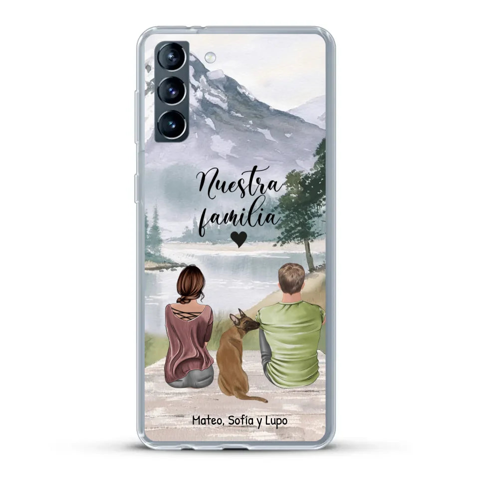 Siempre con nosotros - Funda personalizada