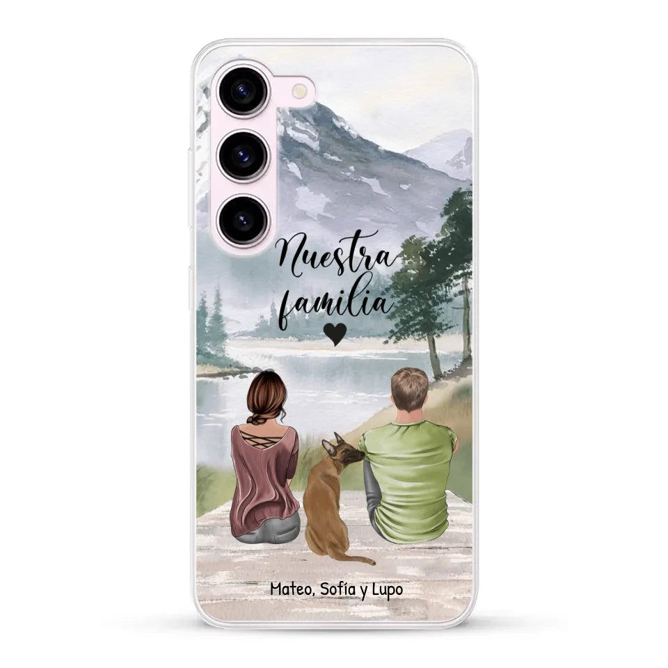 Siempre con nosotros - Funda personalizada