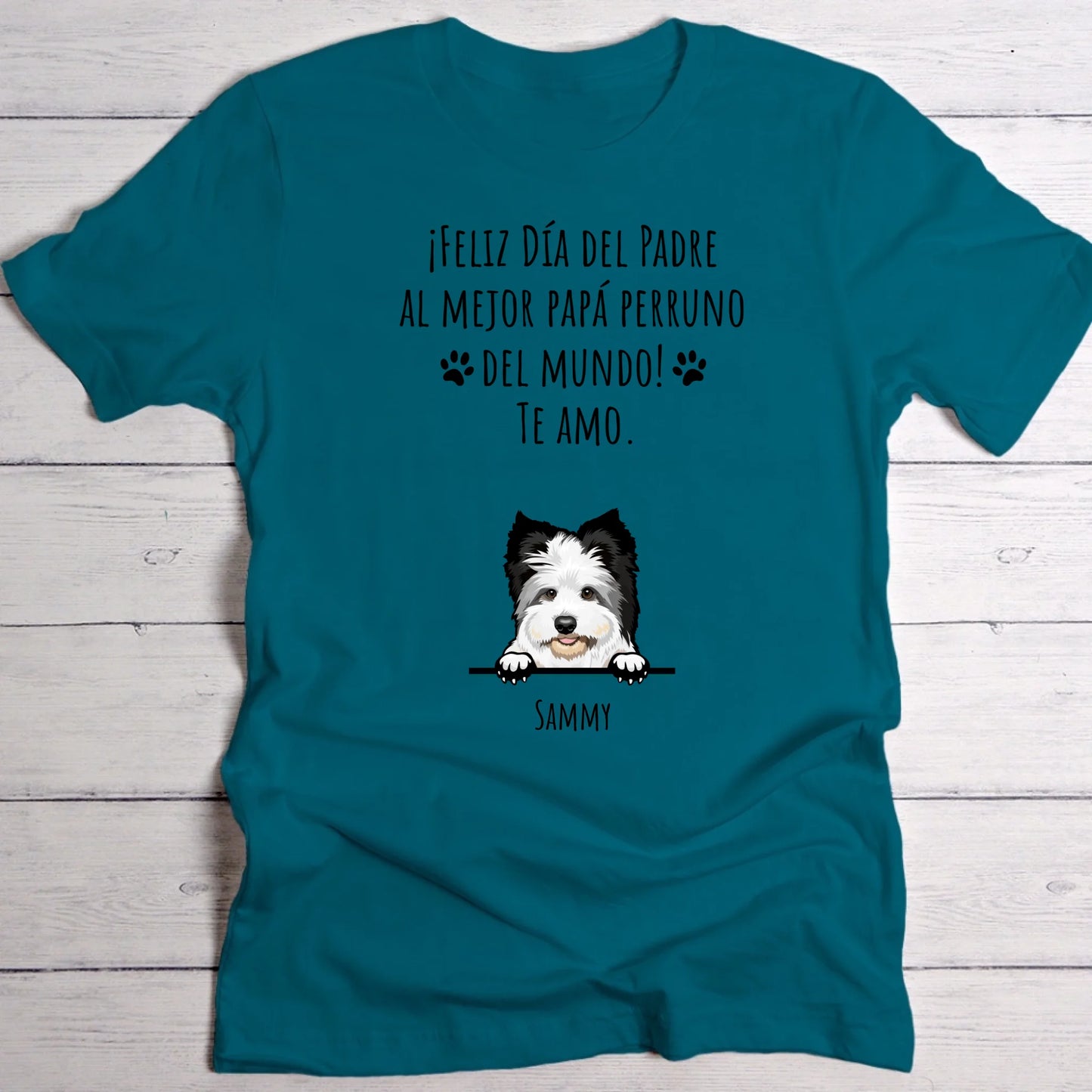 Feliz Día del Padre - Camiseta personalizada