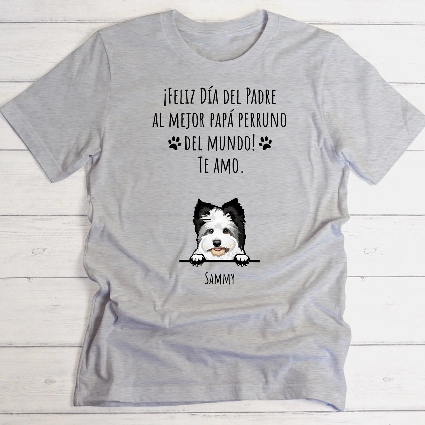 Feliz Día del Padre - Camiseta personalizada