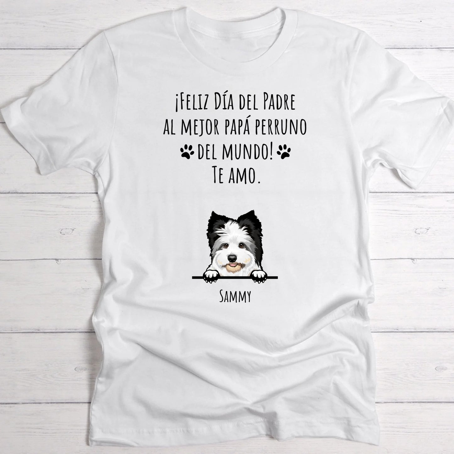 Feliz Día del Padre - Camiseta personalizada