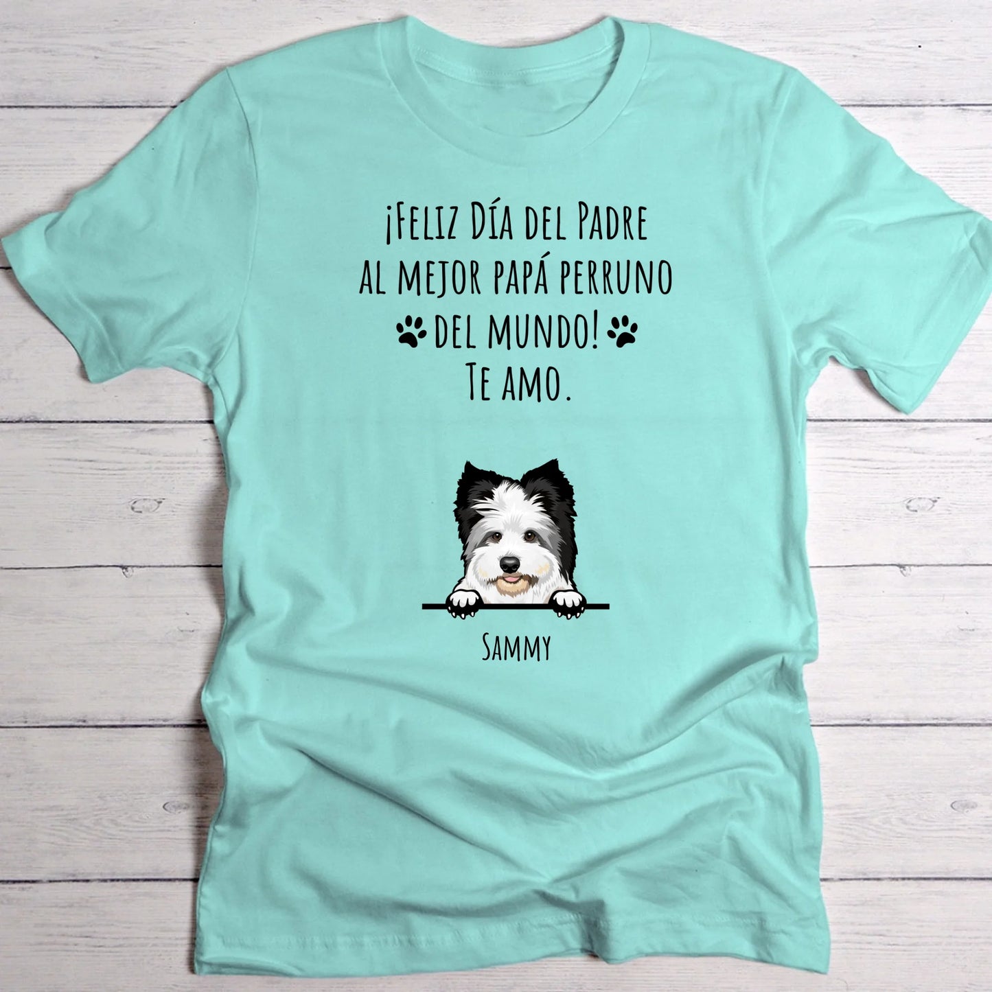 Feliz Día del Padre - Camiseta personalizada