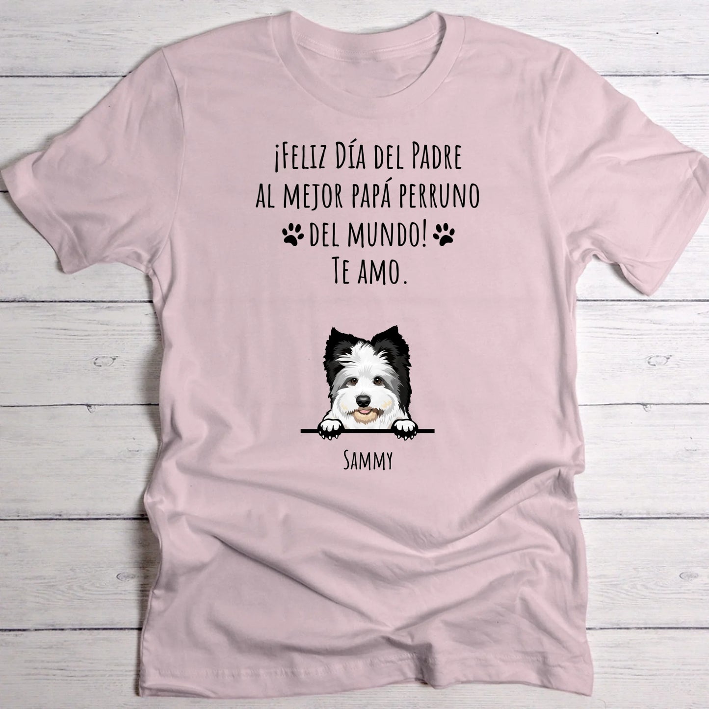 Feliz Día del Padre - Camiseta personalizada