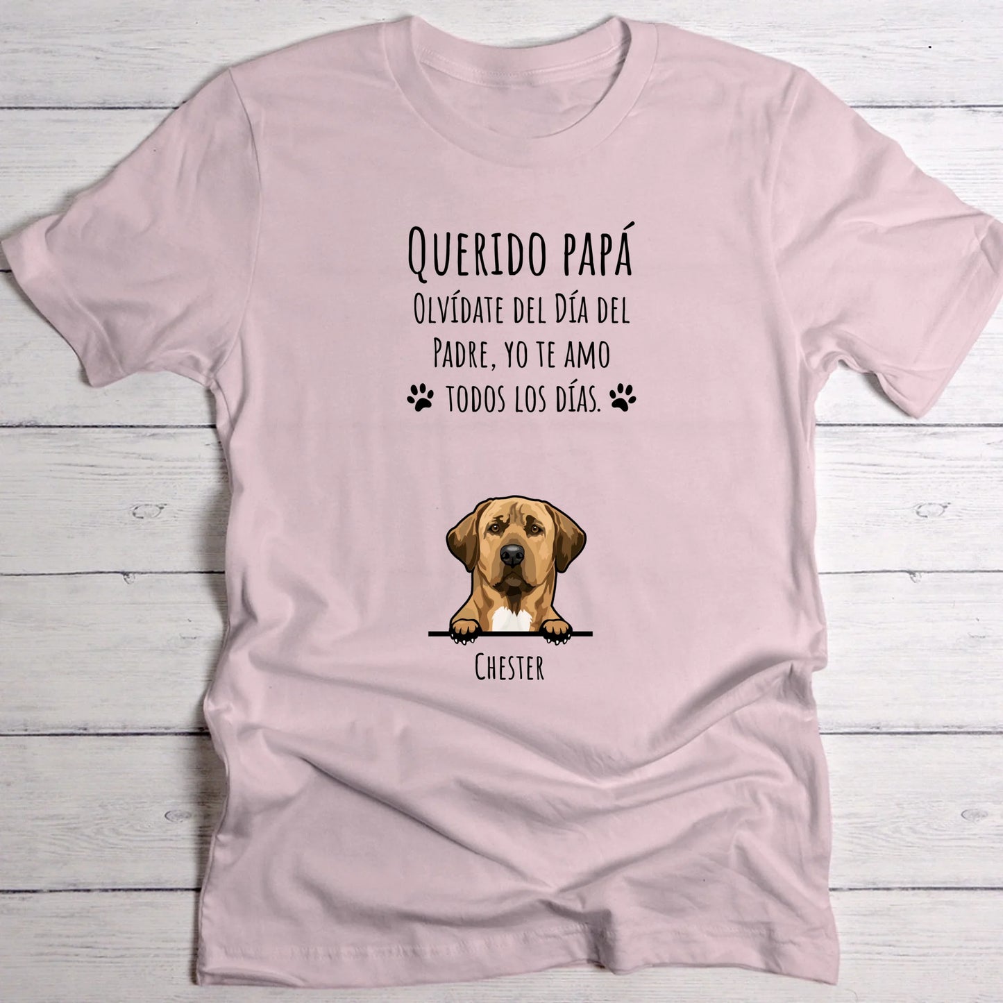 Olvídate del Día del Padre - Camiseta personalizada