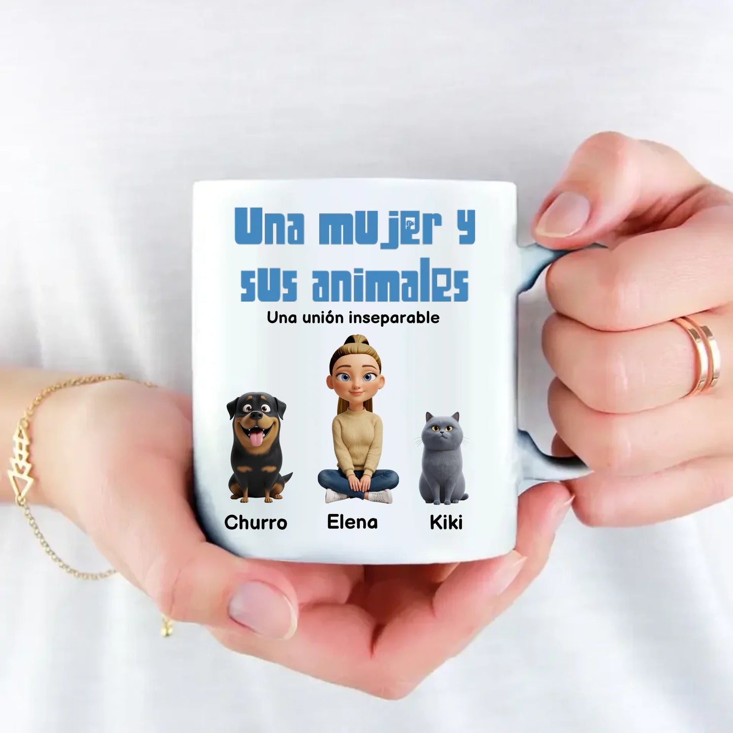Una unión inseparable - Taza personalizada