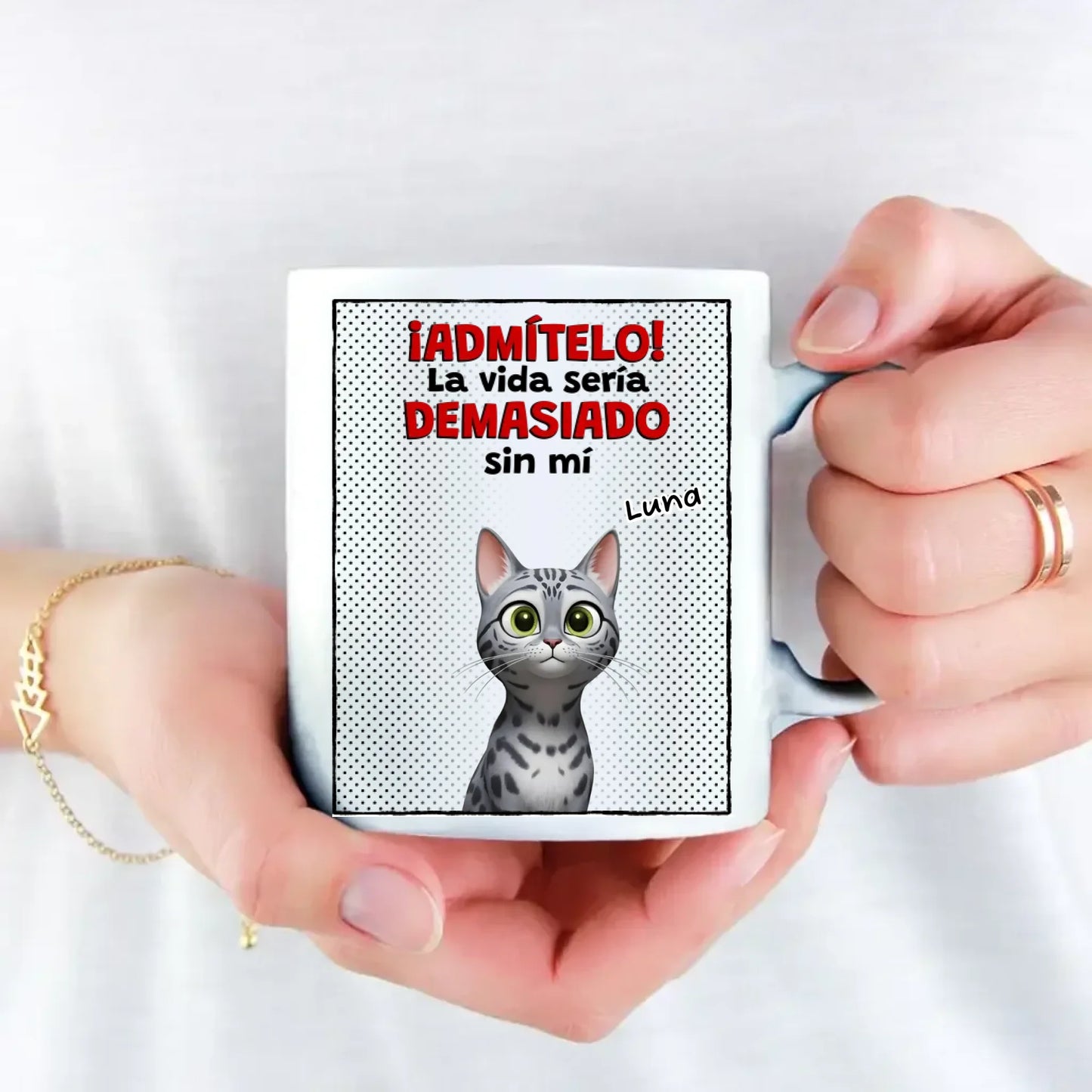 ¡Admítelo! - Taza personalizada