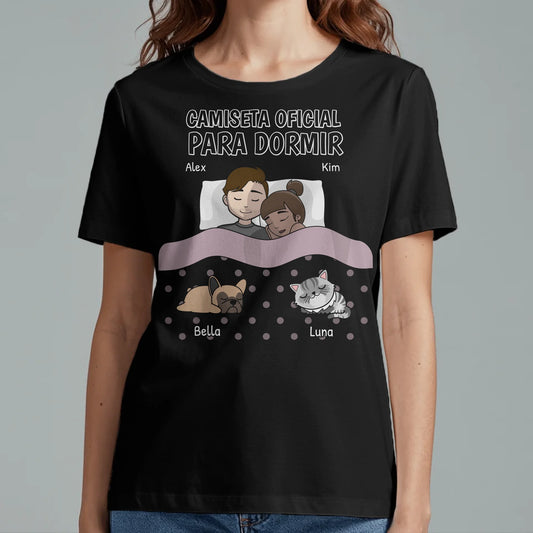 Hora de mimos con los peluditos - Camiseta personalizada