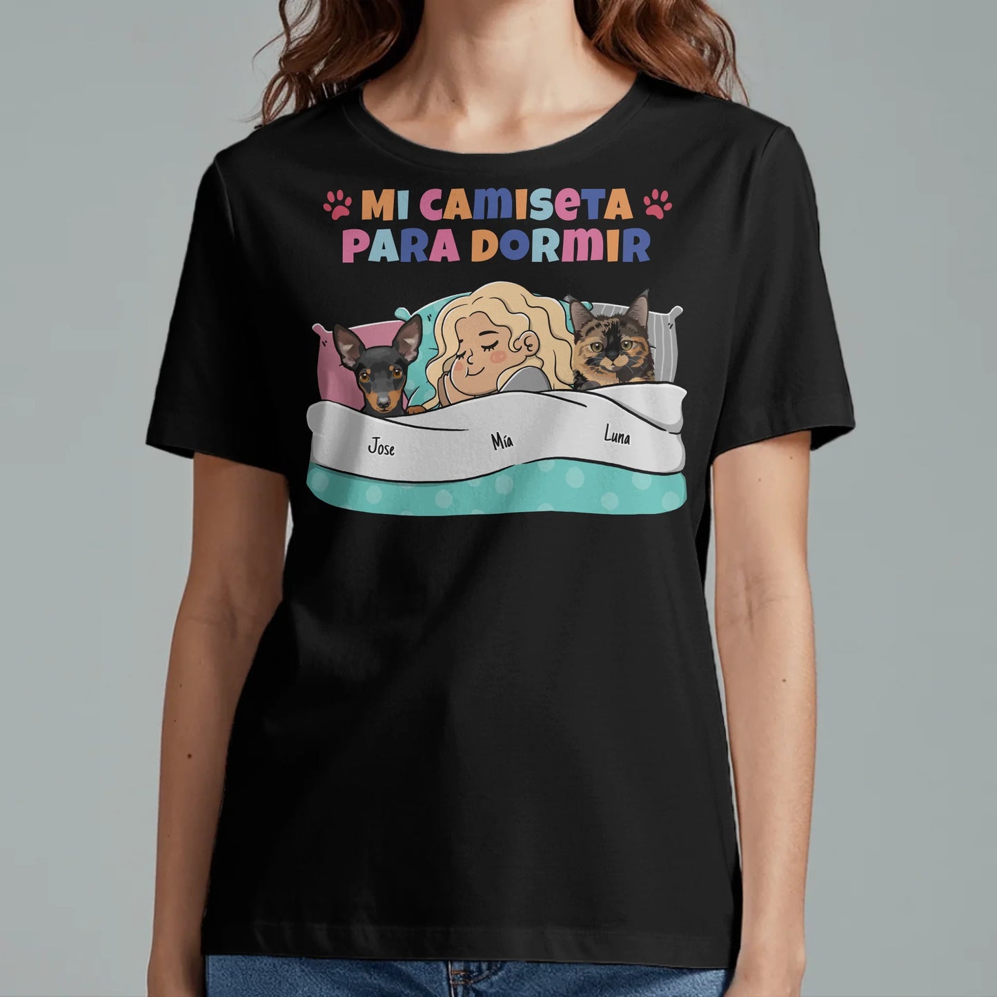 Camiseta oficial para dormir - Camiseta personalizada