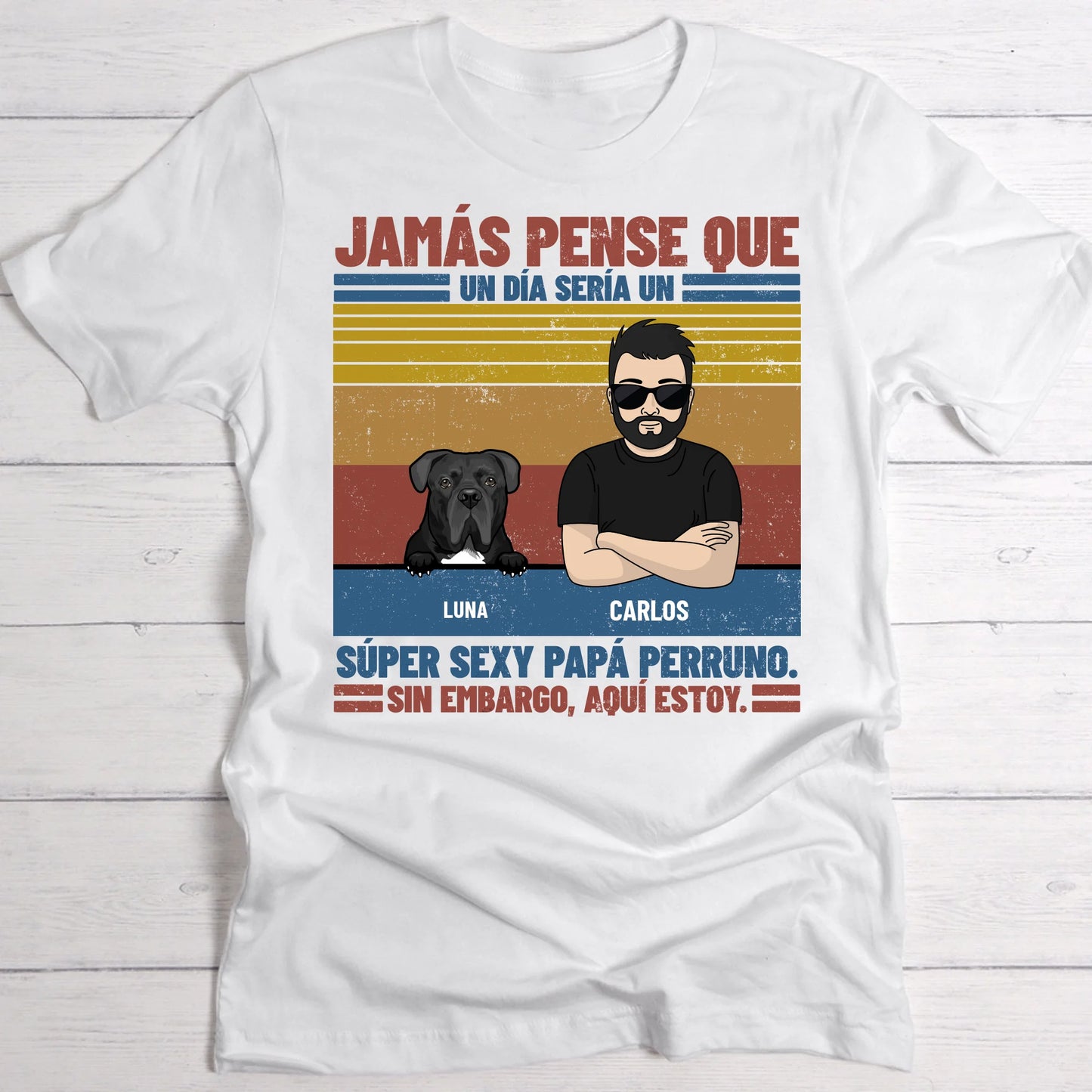 Súperpapá - Camiseta personalizada