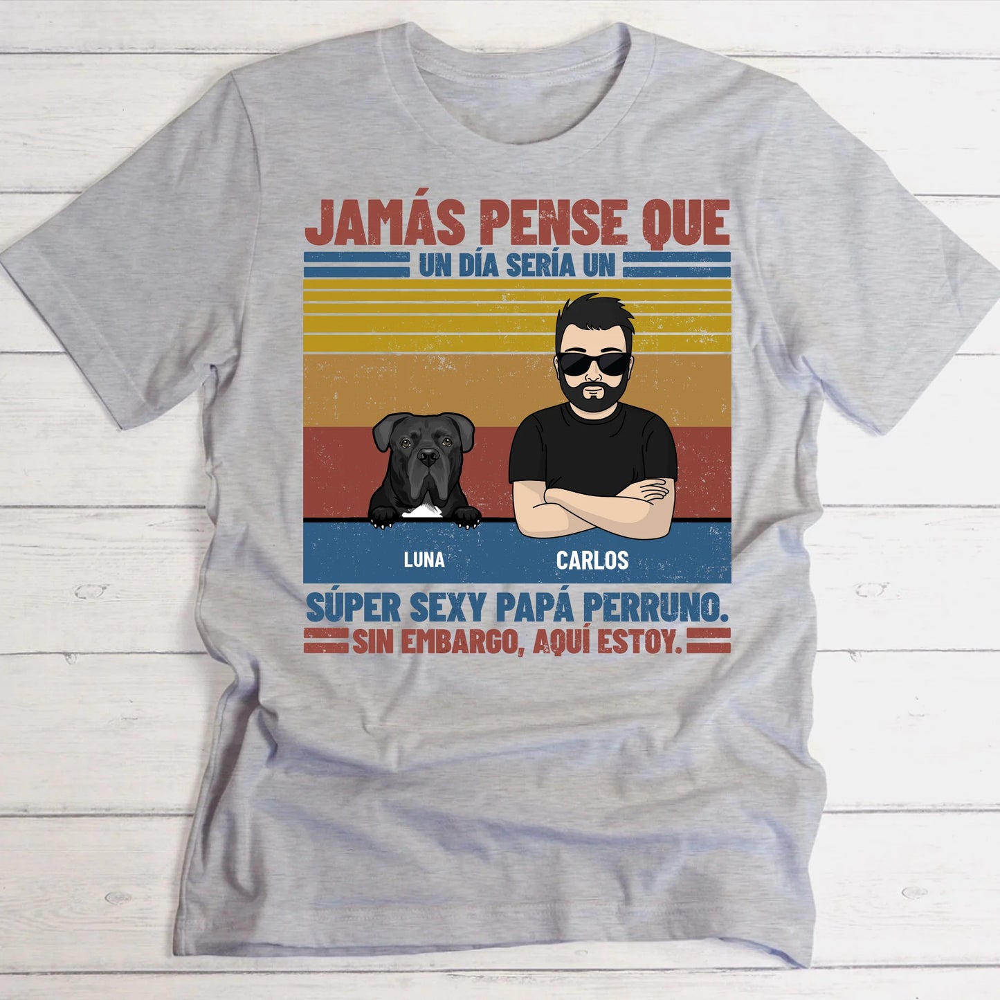 Súperpapá - Camiseta personalizada