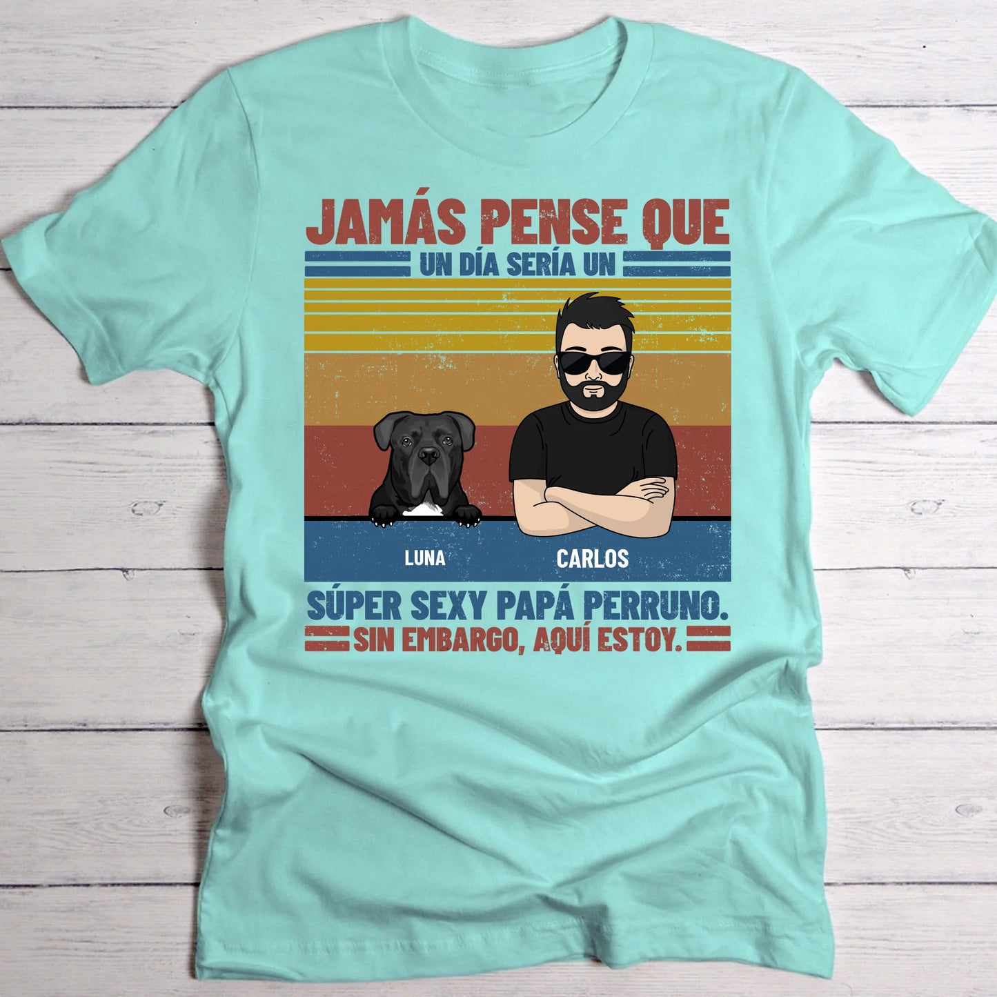 Súperpapá - Camiseta personalizada