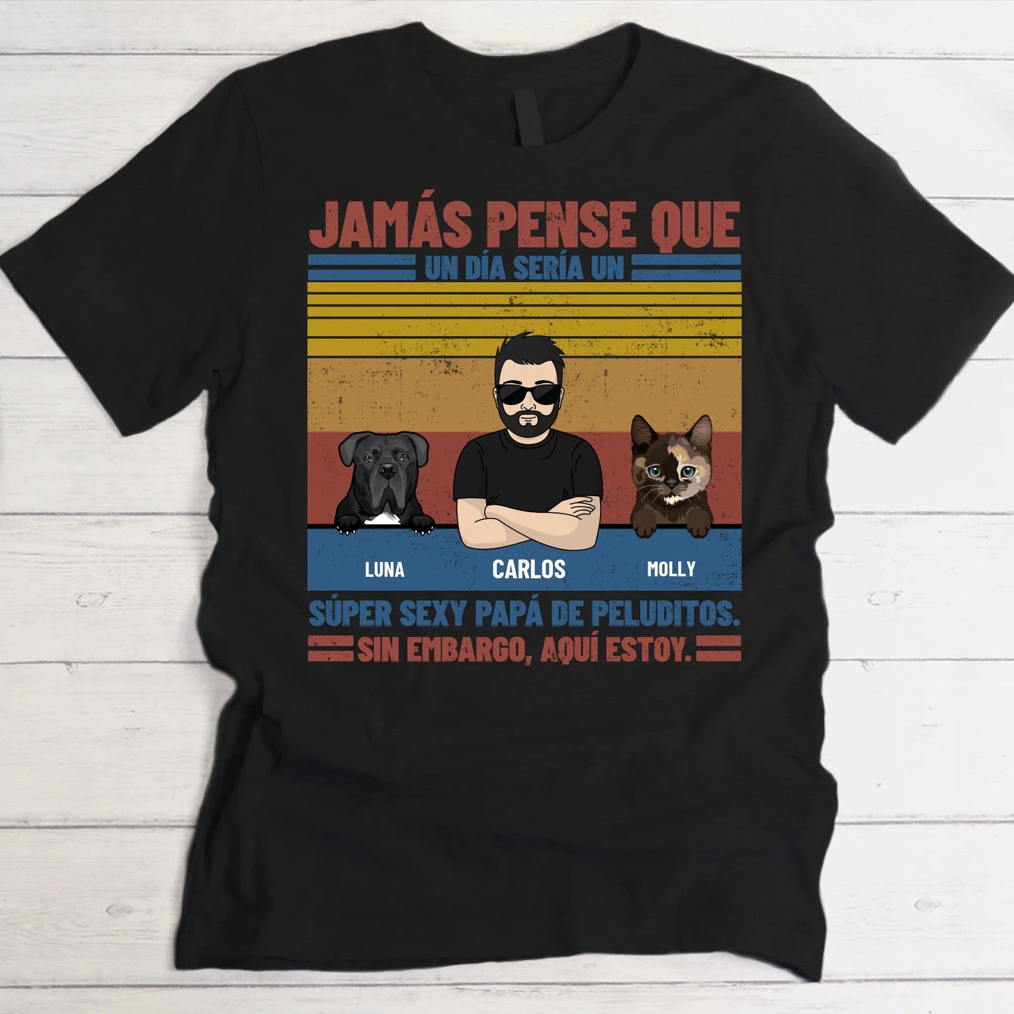 Súperpapá - Camiseta personalizada