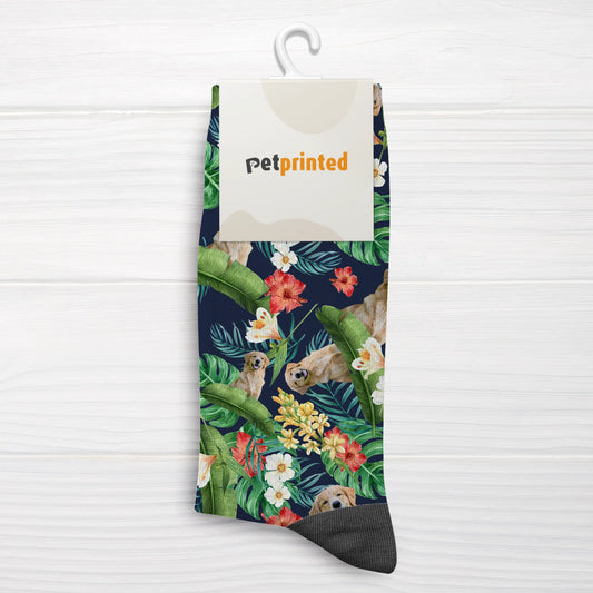 Mascotas tropicales - Calcetines personalizados