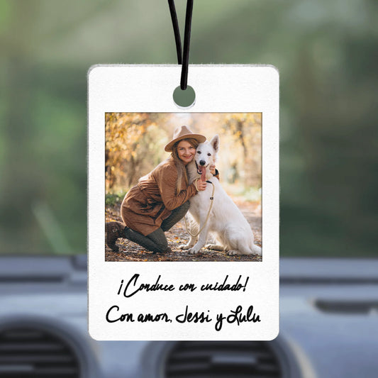 Polaroid - Árbol ambientador personalizado