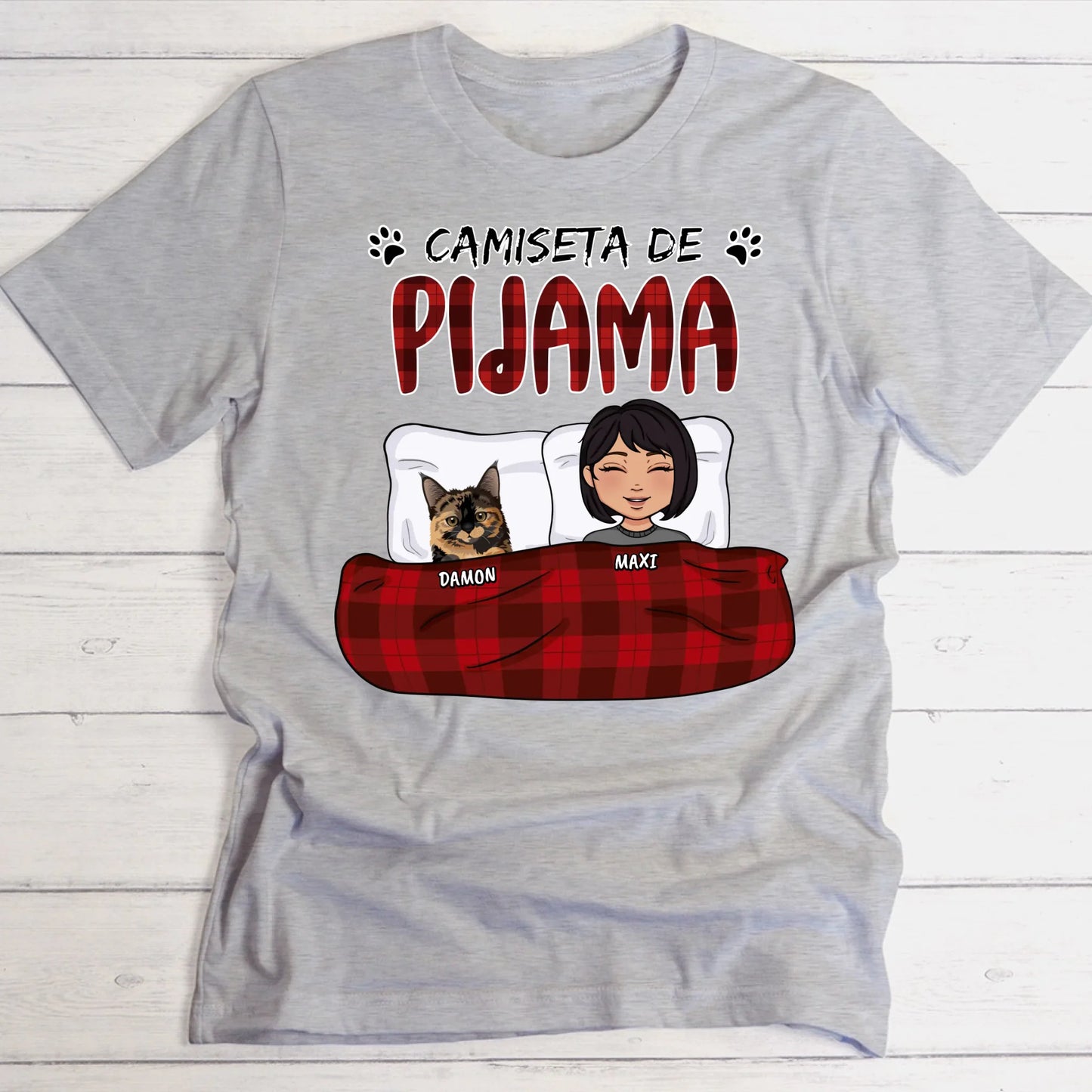 Mi camiseta de pijama - Camiseta personalizada