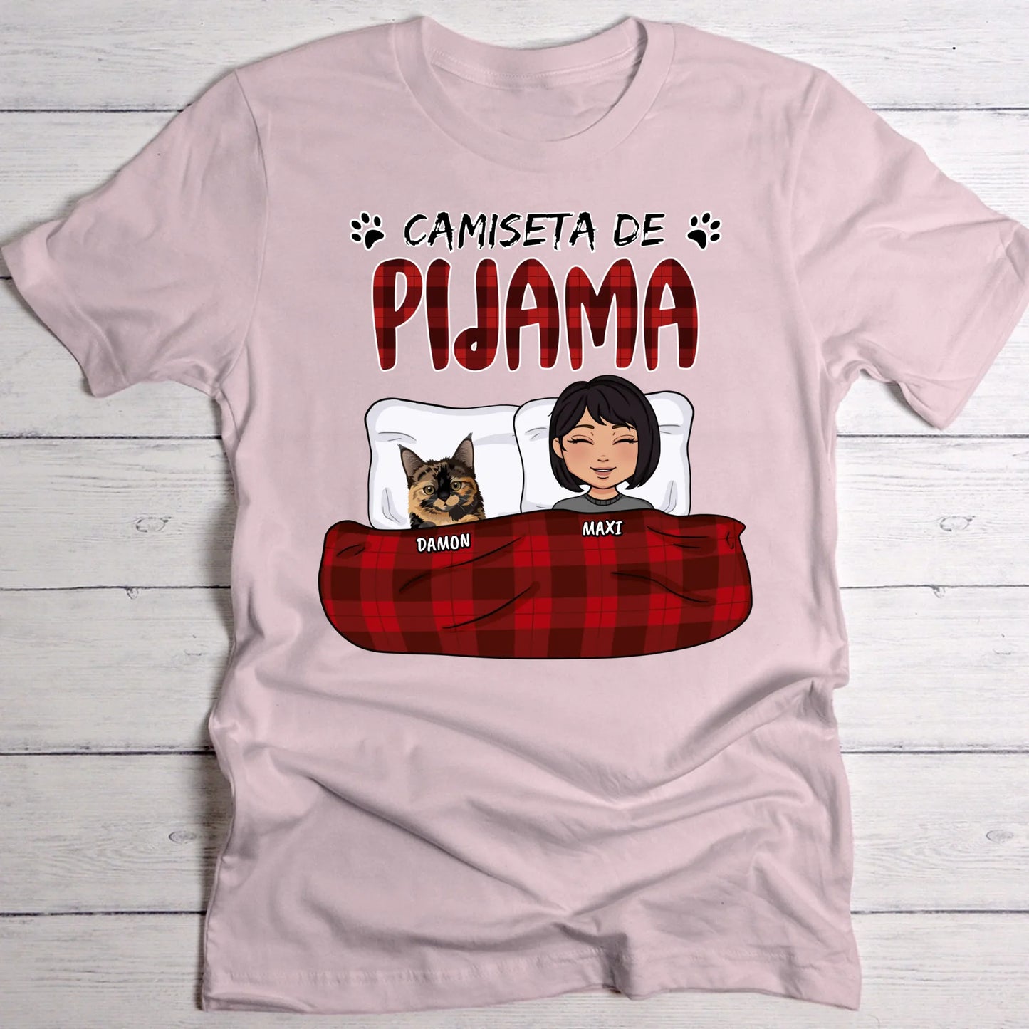 Mi camiseta de pijama - Camiseta personalizada