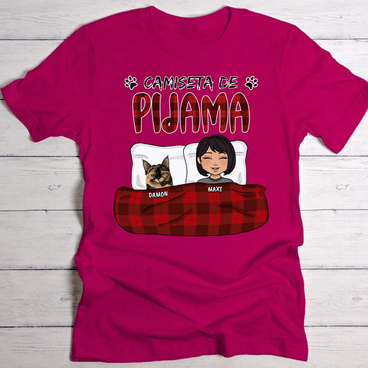 Mi camiseta de pijama - Camiseta personalizada