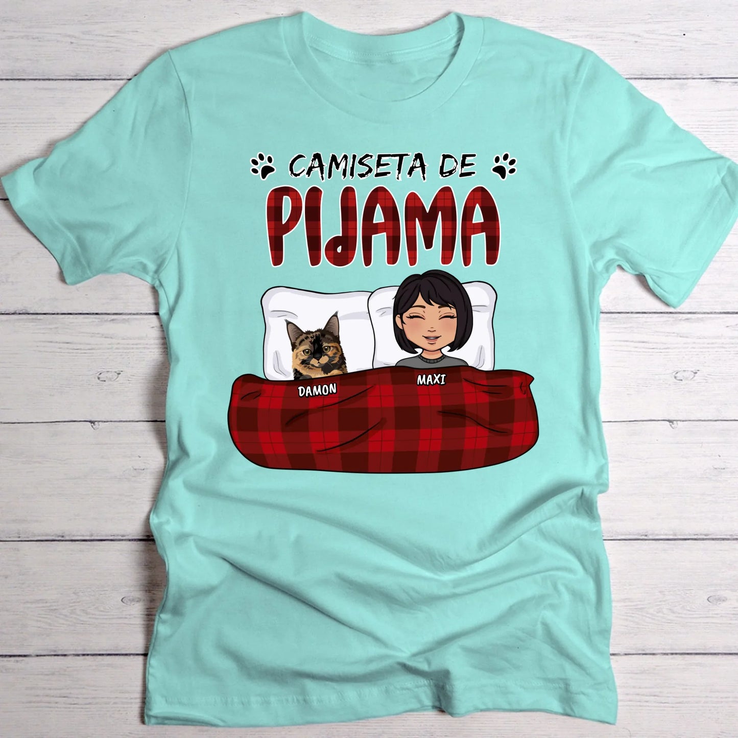 Mi camiseta de pijama - Camiseta personalizada