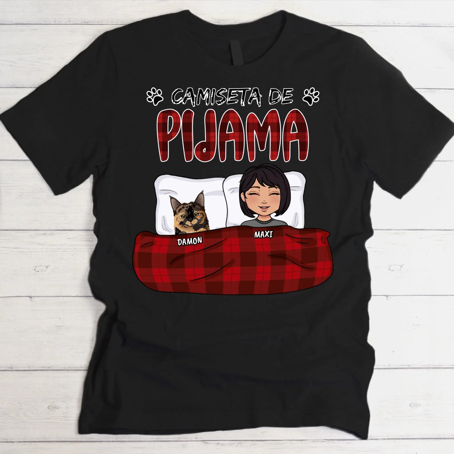 Mi camiseta de pijama - Camiseta personalizada